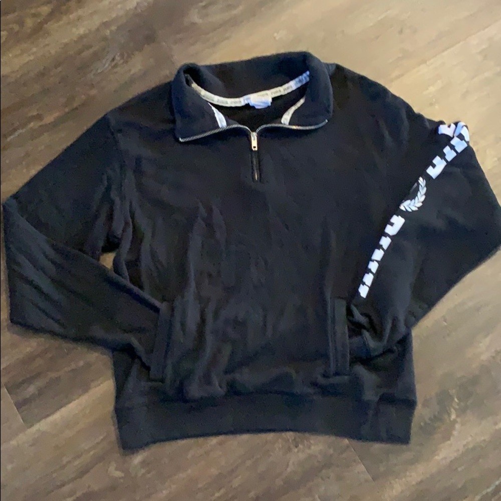 VS Pink Black Sweatshirt